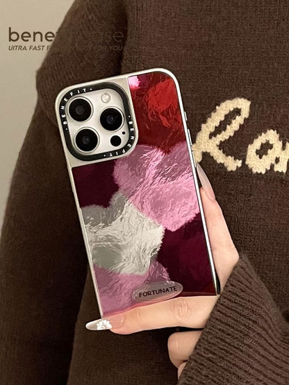 / Phone Set Strap Heart Case