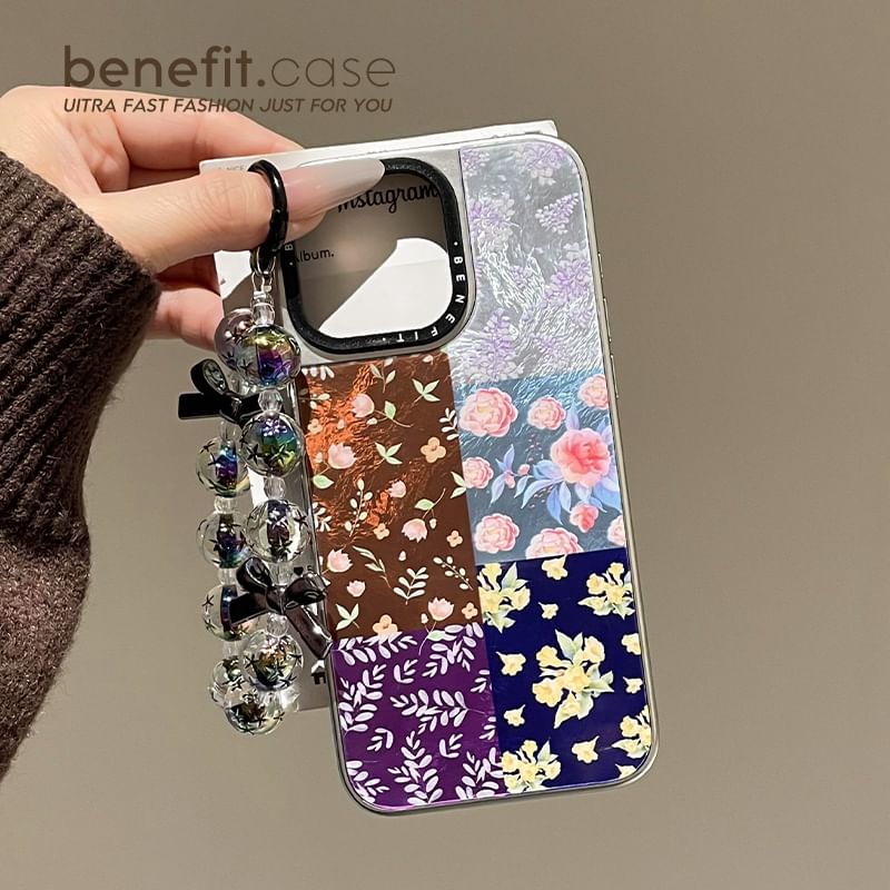 Set Floral Strap Case Phone /
