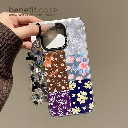 Set Floral Strap Case Phone /