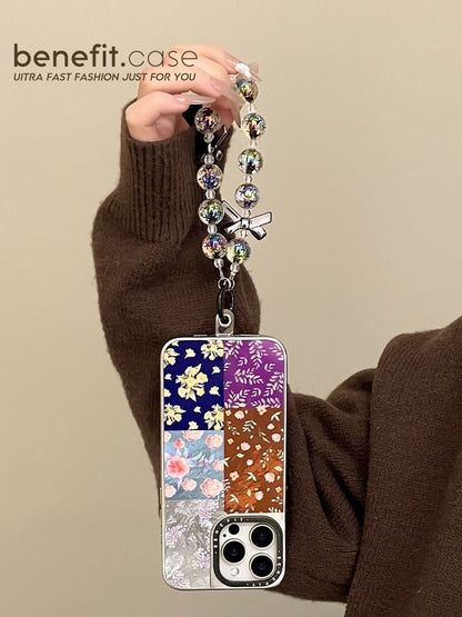 Set Floral Strap Case Phone /