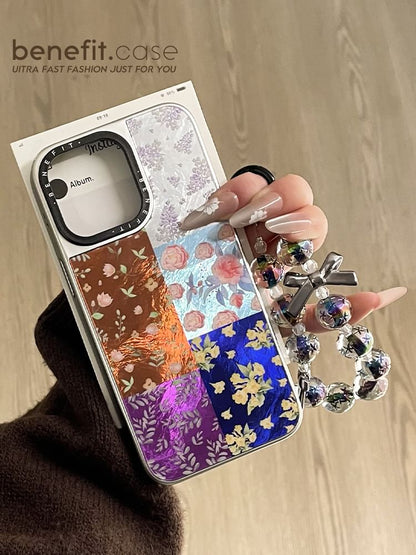 Set Floral Strap Case Phone /
