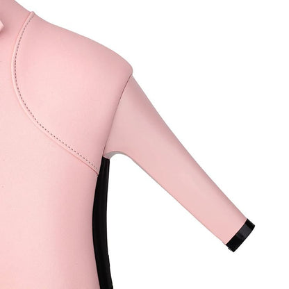 Peep-Toe Heel Short Boots High Plain