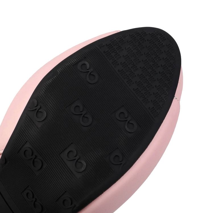 Peep-Toe Heel Short Boots High Plain