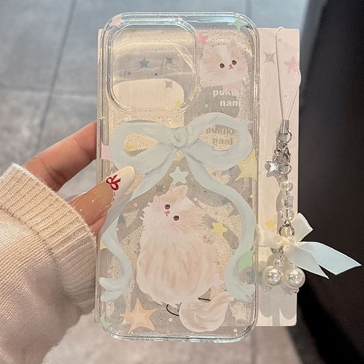 Cat Ribbon Phone Case