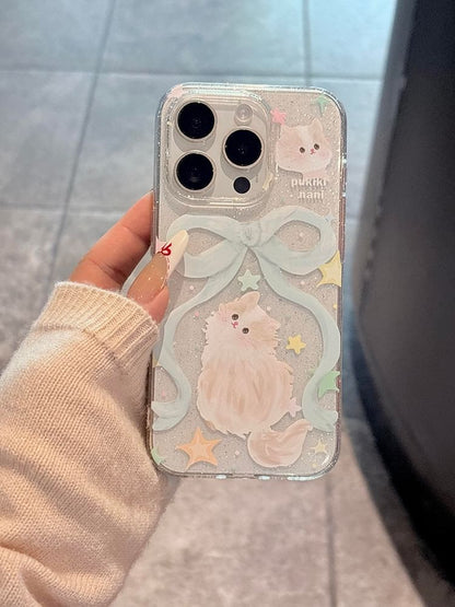 Cat Ribbon Phone Case