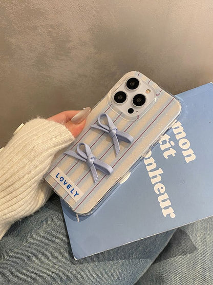 Phone Ribbon Case Striped