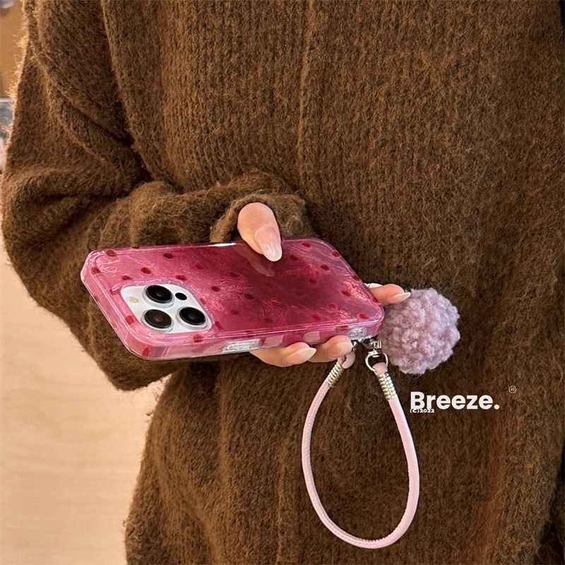 Polka Set Case Strap Phone / Dot