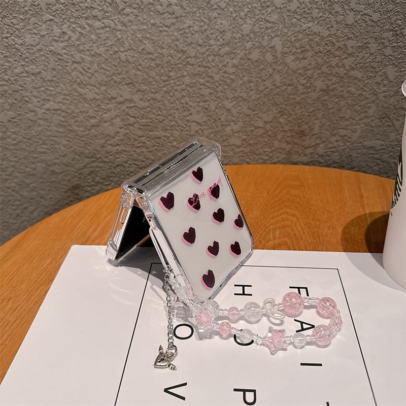 Heart / Bow Phone Case / Strap / Set