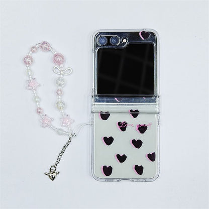 Heart / Bow Phone Case / Strap / Set