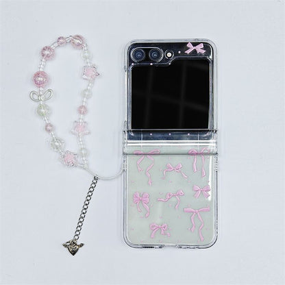 Heart / Bow Phone Case / Strap / Set