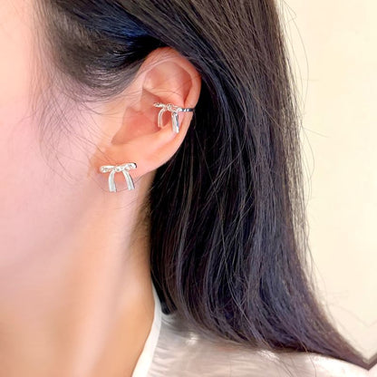 Earring Bowknot Stud