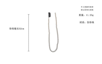 Pearl Hairband Faux Beaded