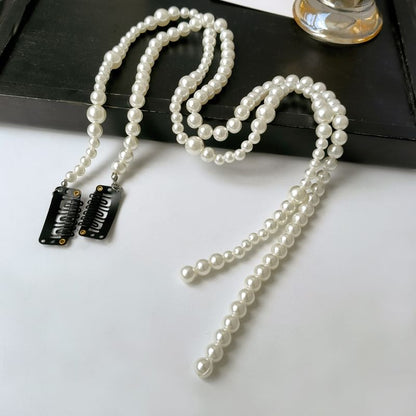 Pearl Hairband Faux Beaded