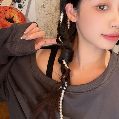 Pearl Hairband Faux Beaded