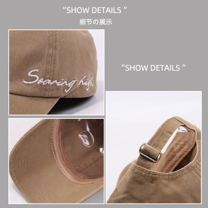 Baseball Embroidered Cap Lettering