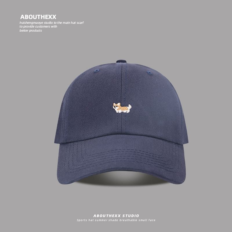 Baseball Corgi Cap Embroidered