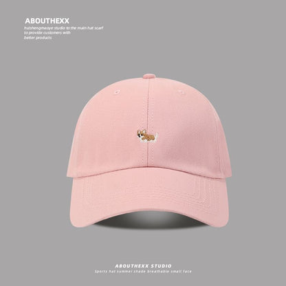 Baseball Corgi Cap Embroidered