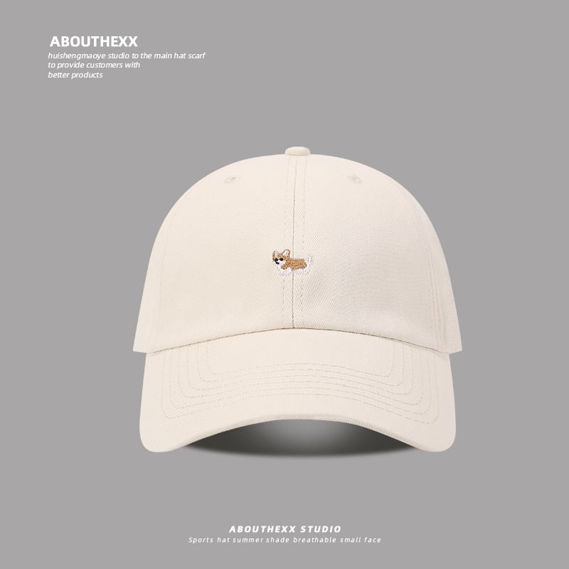Baseball Corgi Cap Embroidered