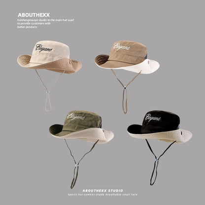 Embroidered Boonie Hat Lettering