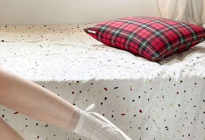 Bow Patent Flats Leather