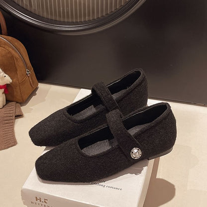 Toe Mary Jane Hidden Pumps Wedge Square