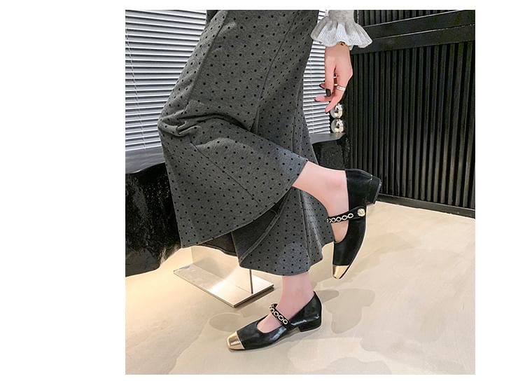 Toe Square Jane Pumps Cap Mary