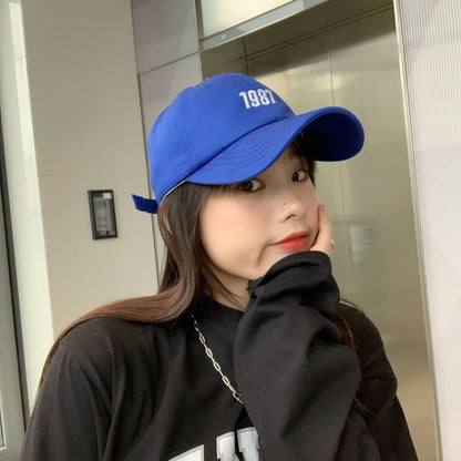 Number Embroidered Baseball Cap