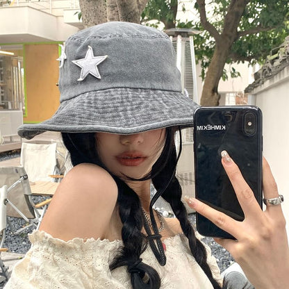 Washed Hat Star Boonie Applique