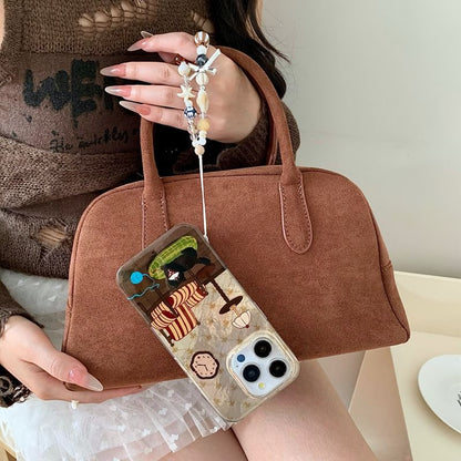 Phone Strap Cat with Case