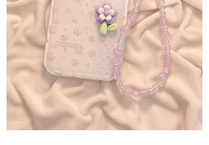 Strap Floral Phone / Set Case