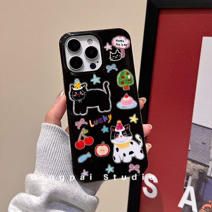 with Case Strap Phone Cat