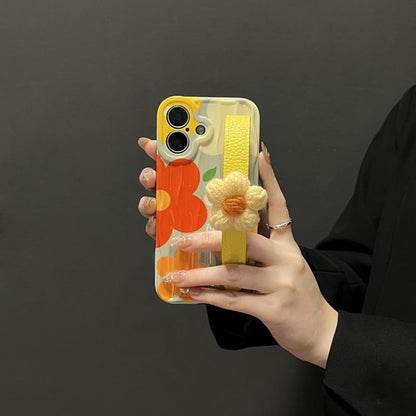 Case Floral Phone Strap with