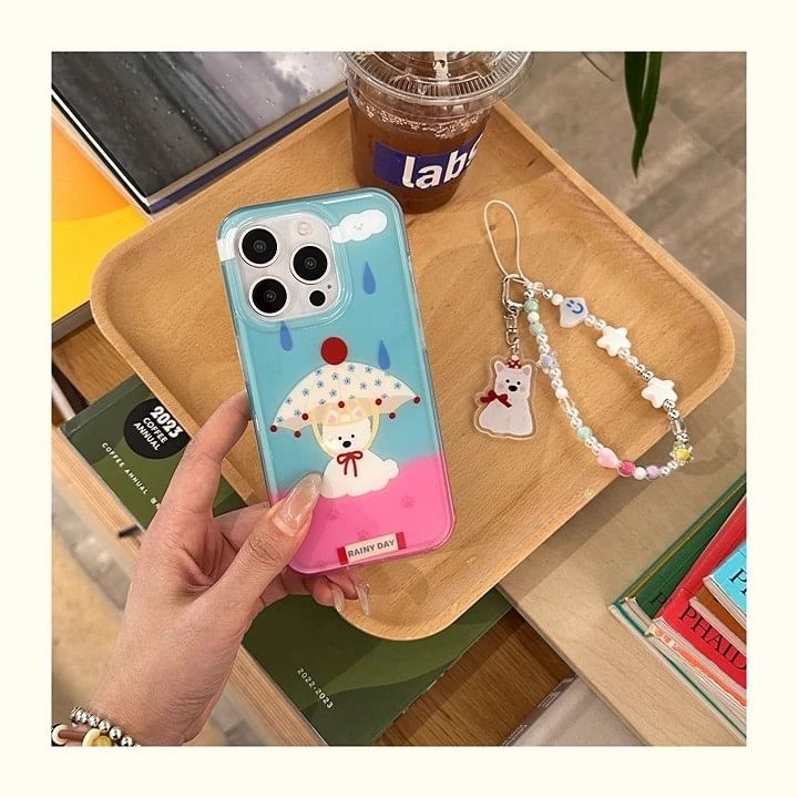 with Phone Case Strap Dog