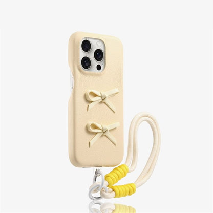 with Ribbon Phone Strap Case
