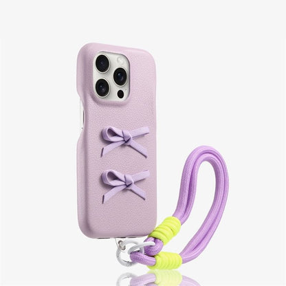 with Ribbon Phone Strap Case