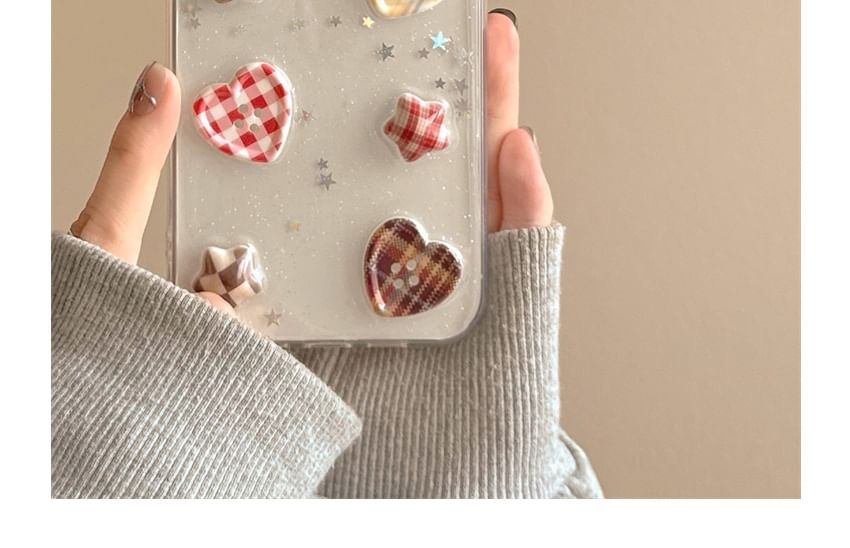 Case Button Phone Star