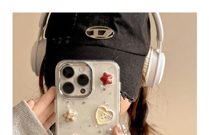 Case Button Phone Star