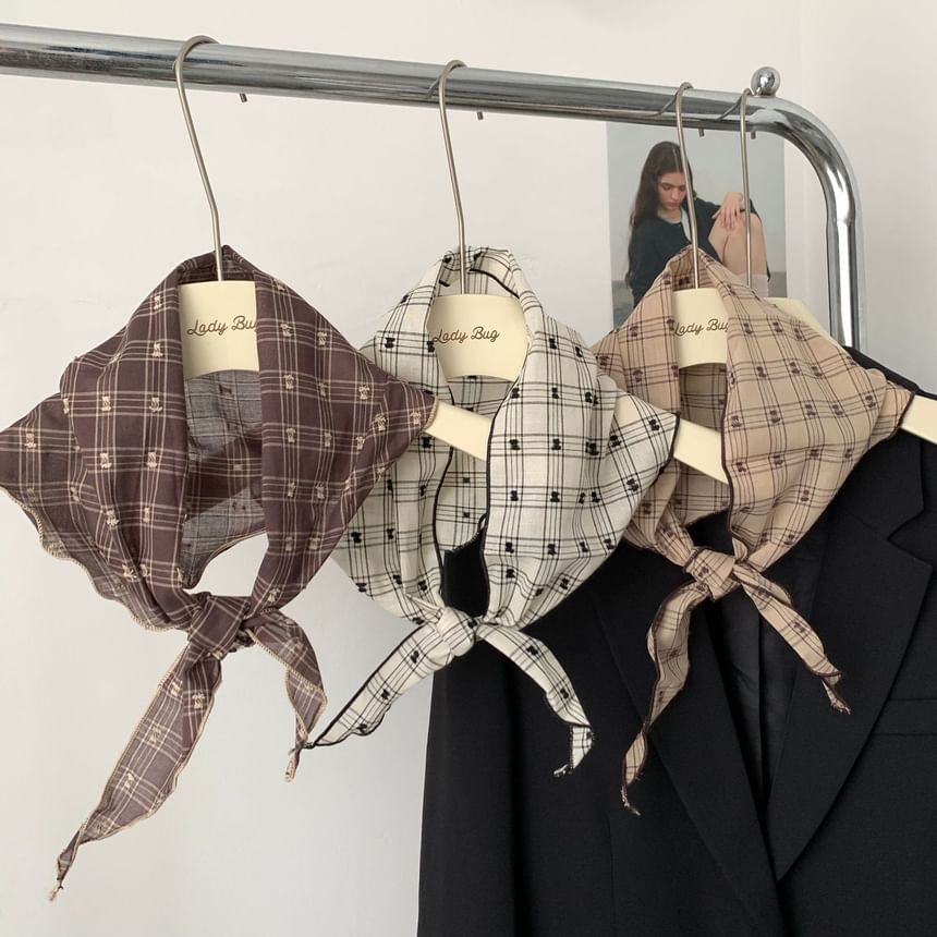 Plaid Neckerchief