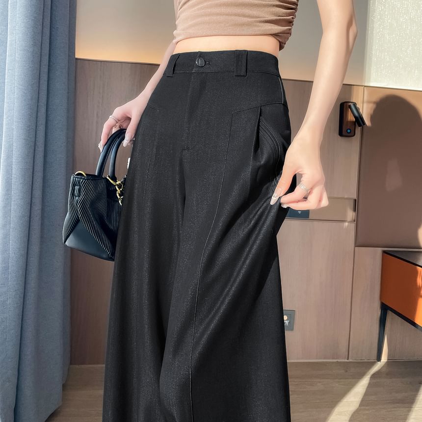 Waist High Jeans Wide Designs) Leg (Various