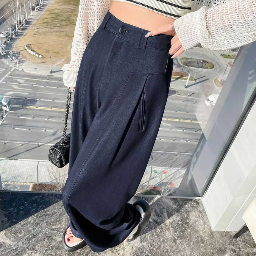 Waist High Jeans Wide Designs) Leg (Various