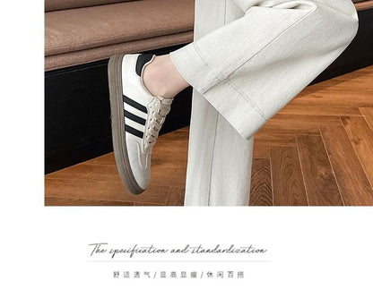 High Wide Contrast Jeans Leg Rise Trim