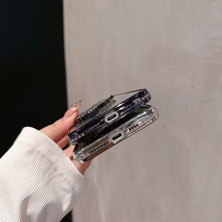 Case Butterfly Embellished Phone Stand