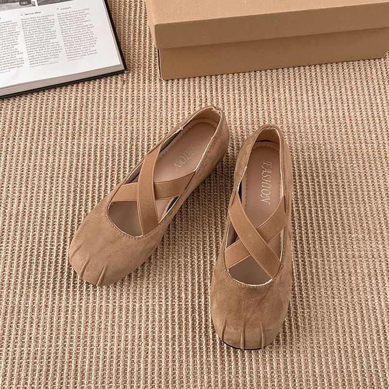 Strap Hidden Cross Wedge Mary Shoes Jane