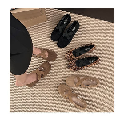 Strap Hidden Cross Wedge Mary Shoes Jane