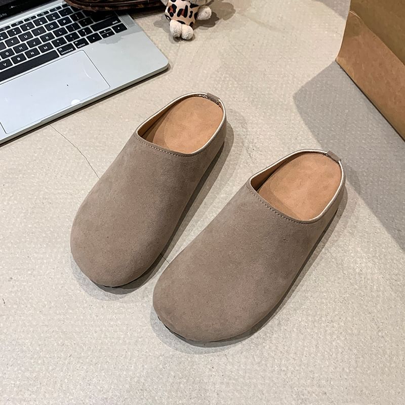 Platform Plain Mules