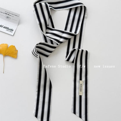 Patterned Hair Tie Scarf