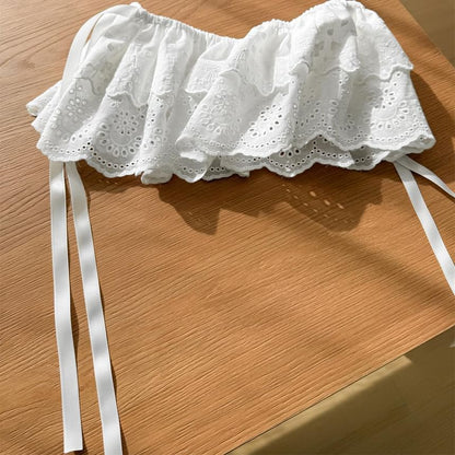 Hem Decorative Lace Layered