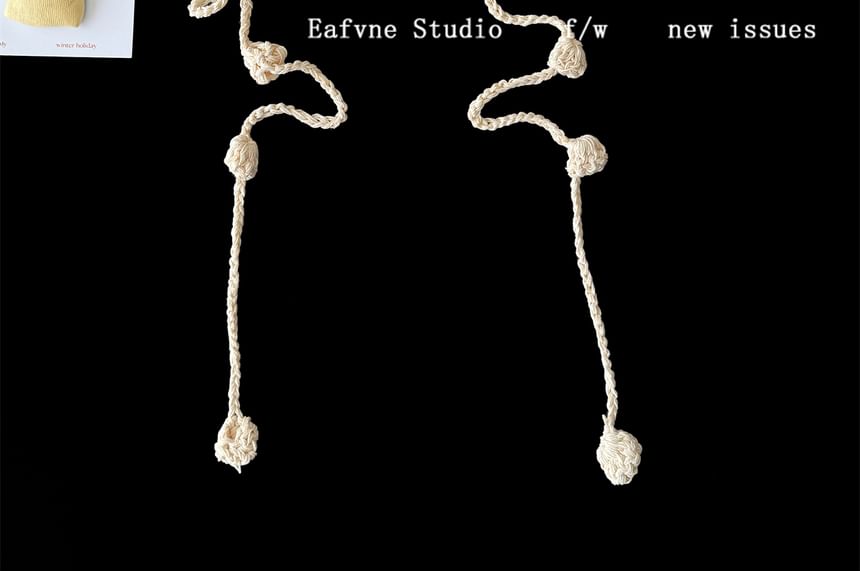 Crochet Knit Floral Hat Bonnet