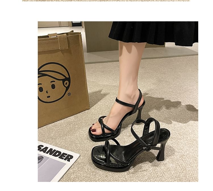Heel Sandals High Plain