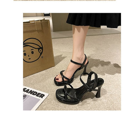 Heel Sandals High Plain